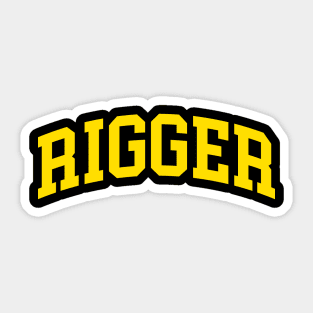 Rigger Sticker